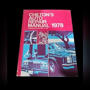 Chilton's Auto Repair‎ Manual 1978